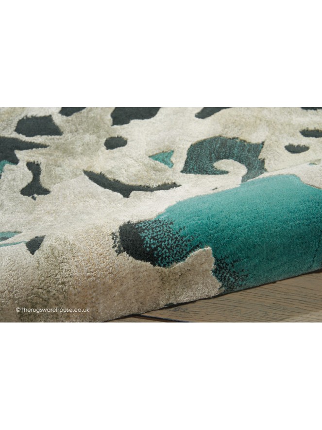 Prismatic Aqua Rug - 6