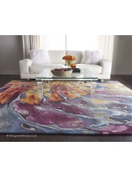 Prismatic Purple Multi Rug - Thumbnail - 2