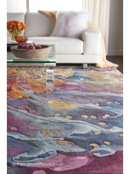 Prismatic Purple Multi Rug - Thumbnail - 3