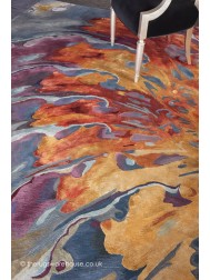 Prismatic Purple Multi Rug - Thumbnail - 5