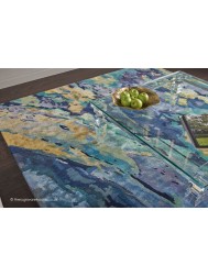 Prismatic Silver Blue Rug - Thumbnail - 5