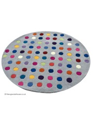 Funk Spotty Circle Rug - Thumbnail - 7