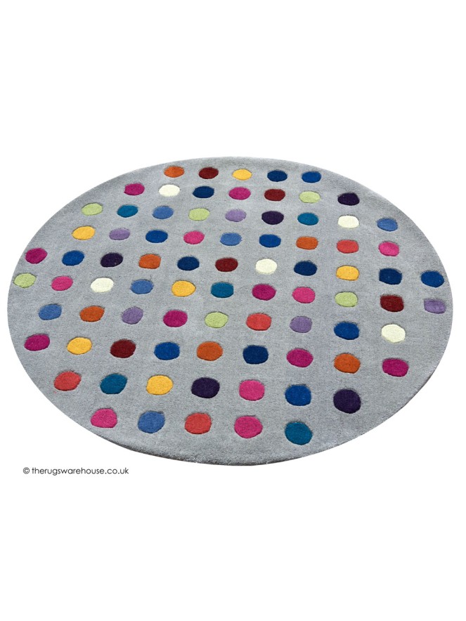 Funk Spotty Circle Rug - 7