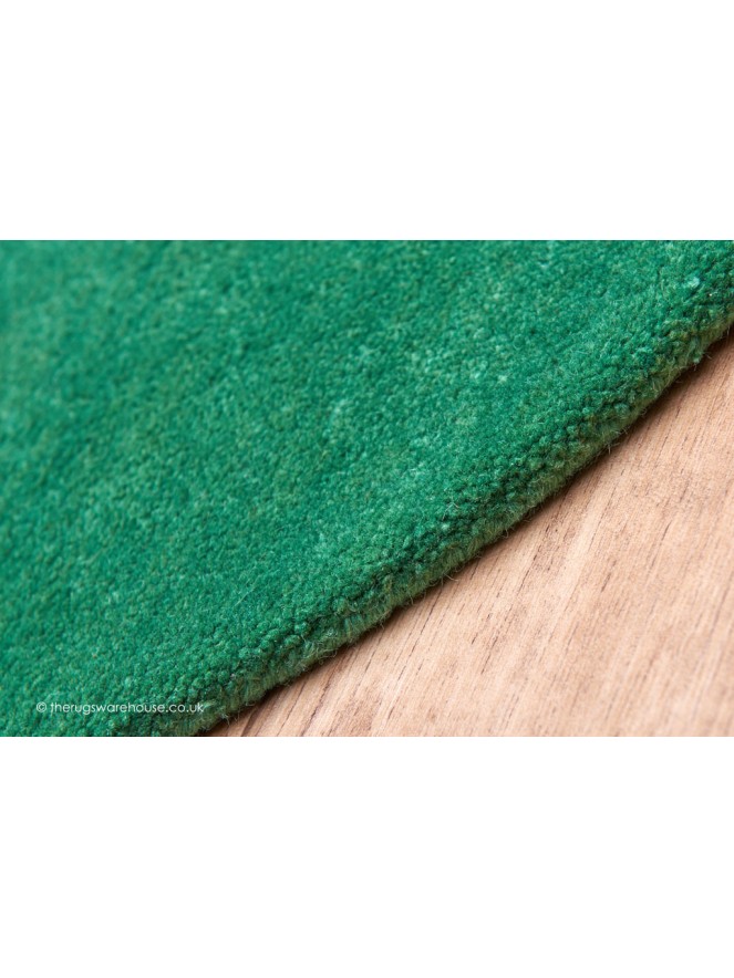 Comfort Green Oval Rug - 3