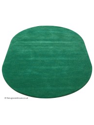 Comfort Green Oval Rug - Thumbnail - 6