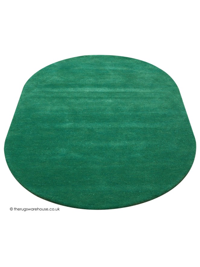 Comfort Green Oval Rug - 6
