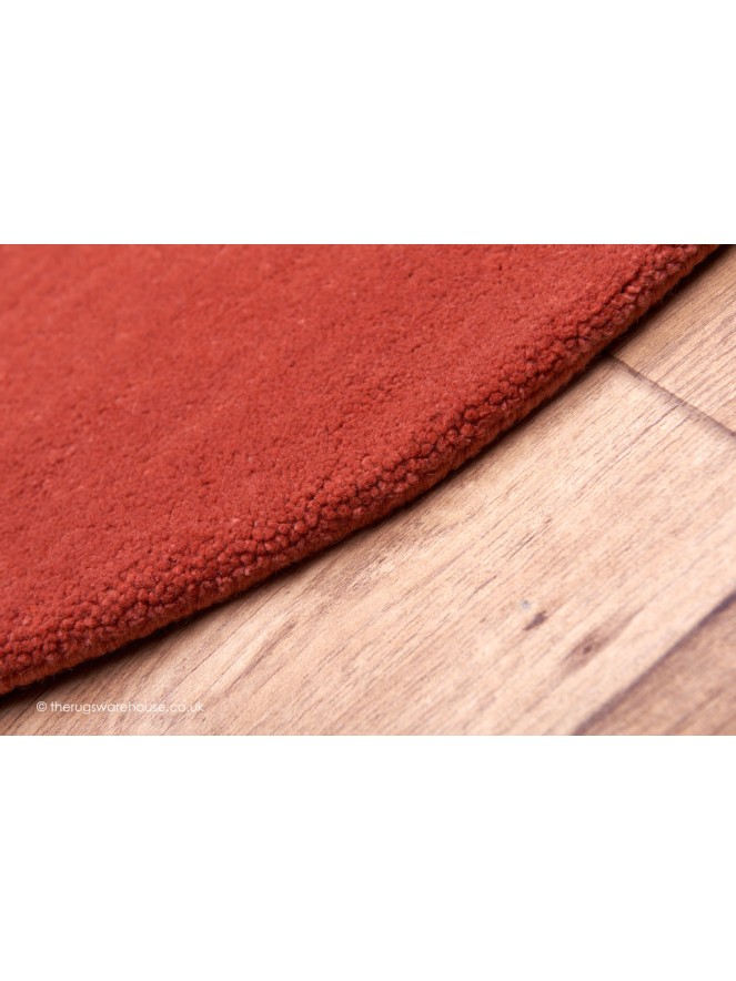 Comfort Peach Oval Rug - 3