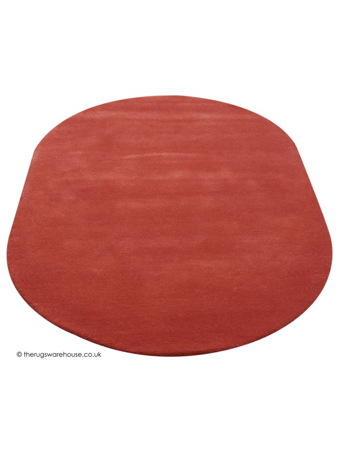 Comfort Peach Oval Rug - 6