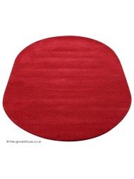 Comfort Scarlet Oval Rug - Thumbnail - 6