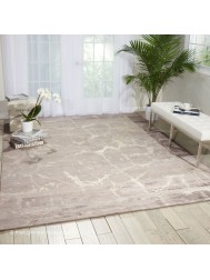 Silk Shadows Silver Grey Rug - Thumbnail - 2