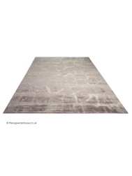 Silk Shadows Silver Grey Rug - Thumbnail - 4