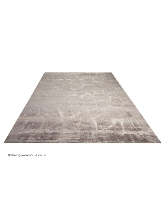 Silk Shadows Silver Grey Rug - 4