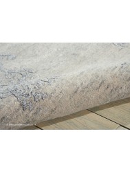 Silk Shadows Ivory Silver Rug - Thumbnail - 4