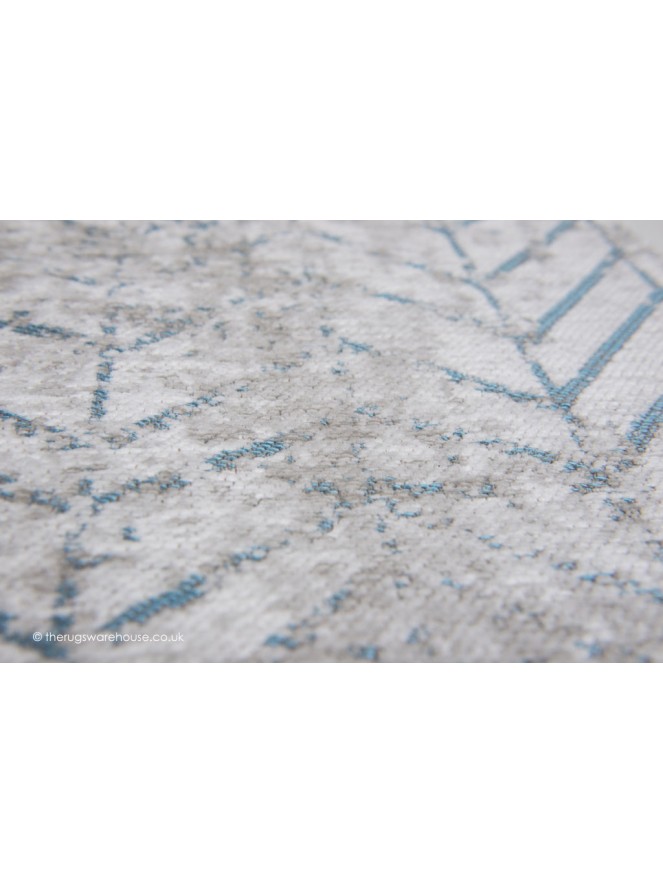 Tribeca Blue Plains Rug - 8