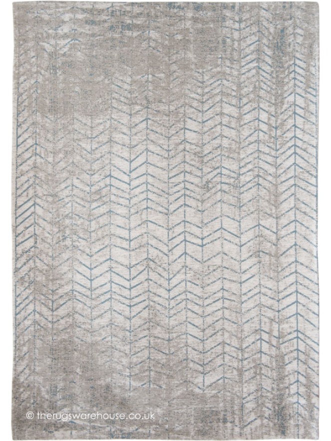 Tribeca Blue Plains Rug - 10