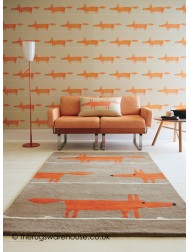 Mr Fox Cinnamon Rug - Thumbnail - 2