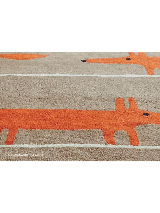 Mr Fox Cinnamon Rug - 4