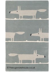 Mr Fox Silver Rug - Thumbnail - 5