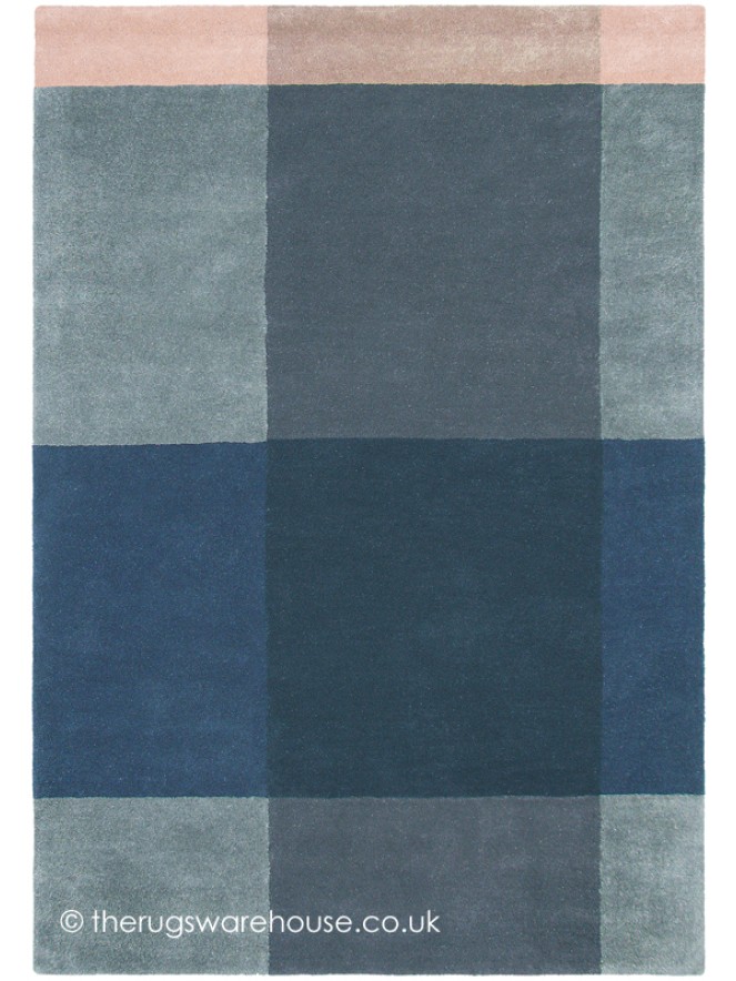 Plaid Grey Rug - 5