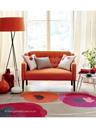 Poppies Red Rug - Thumbnail - 3