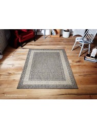 Greek Key Grey Rug - Thumbnail - 2