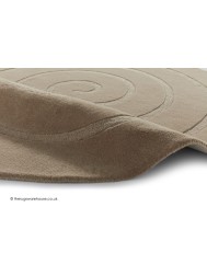 Spiral Beige Rug - Thumbnail - 3