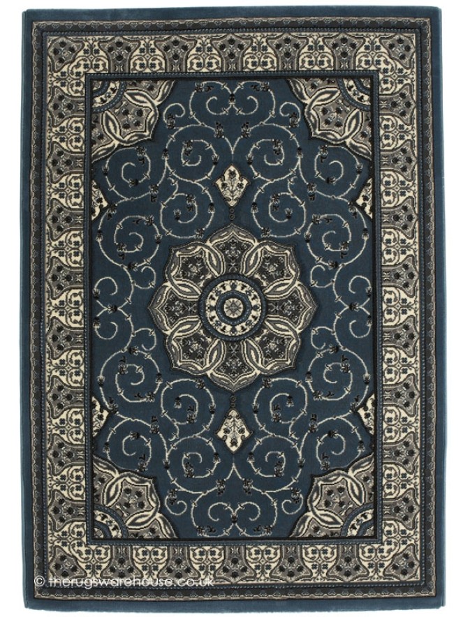 Nerima Dark Blue Rug - 4