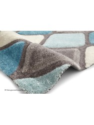 Melio Grey Blue Rug - Thumbnail - 3