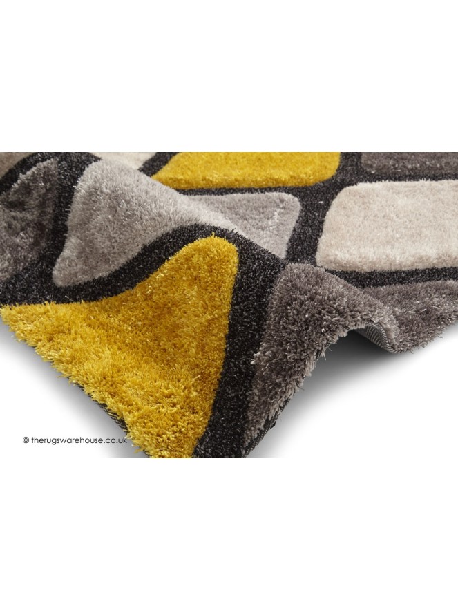 Melio Grey Yellow Rug - 3