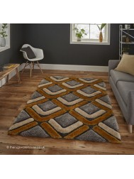 Oscar Grey Yellow Rug - Thumbnail - 2