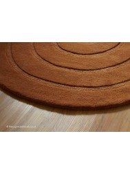 Spiral Brown Rug - Thumbnail - 3