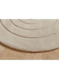 Spiral Ivory Rug - Thumbnail - 3