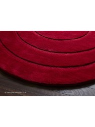 Spiral Red Rug - Thumbnail - 3