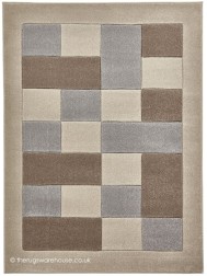 Sutu Beige Grey Rug - Thumbnail - 4