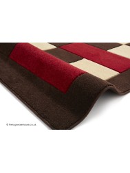 Sutu Brown Red Rug - Thumbnail - 3