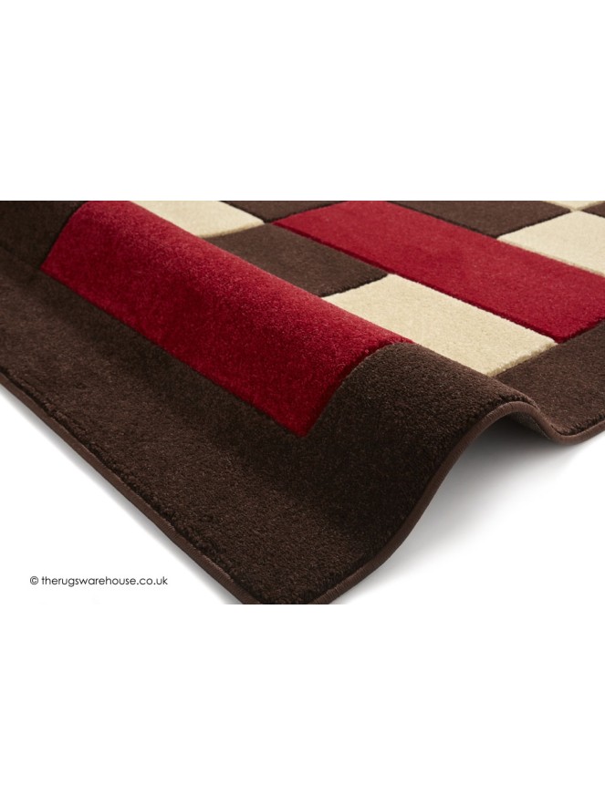 Sutu Brown Red Rug - 3