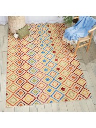 Vibrant Diamonds Rug - Thumbnail - 2