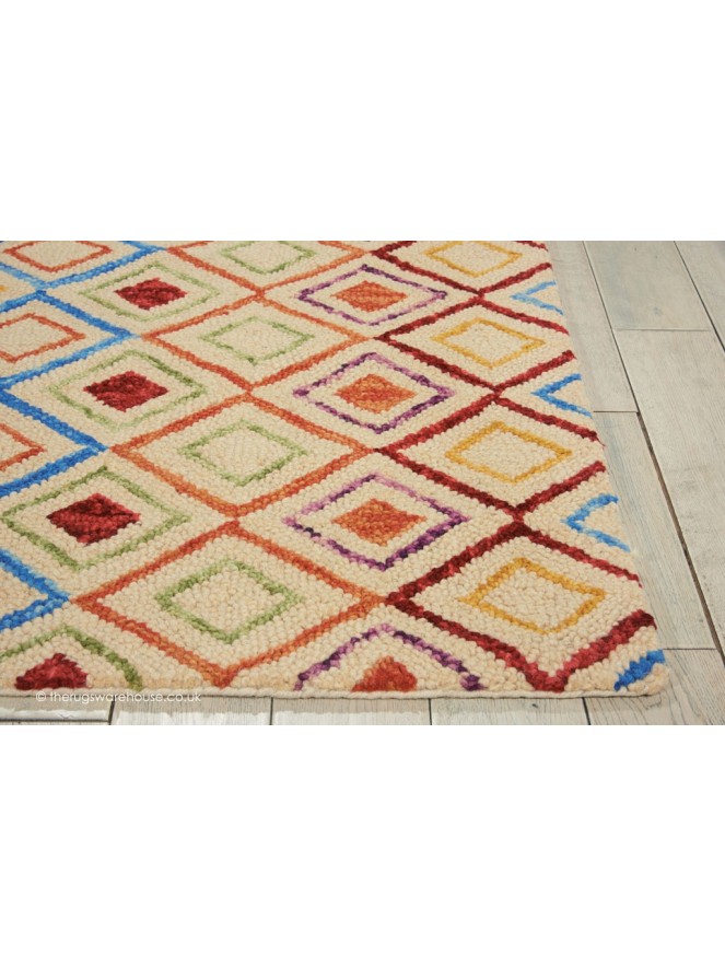 Vibrant Diamonds Rug - 4