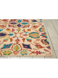 Vibrant Classic Beige Rug - Thumbnail - 4