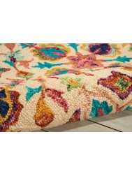 Vibrant Classic Beige Rug - Thumbnail - 6