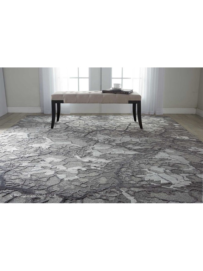 Remini Charcoal Rug - 2