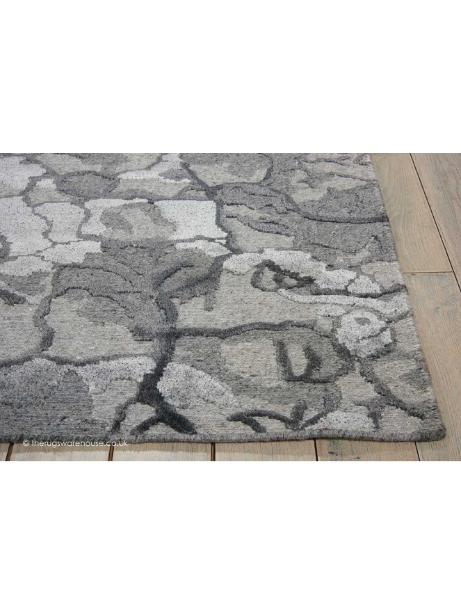 Remini Charcoal Rug - 5