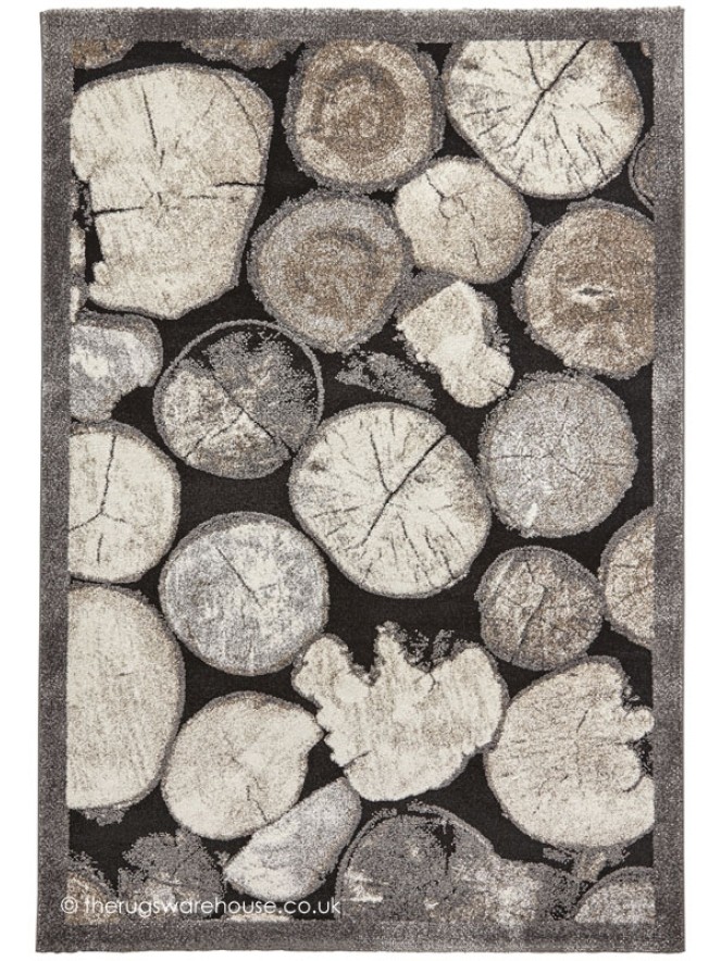 Woodland Logs Rug - 4