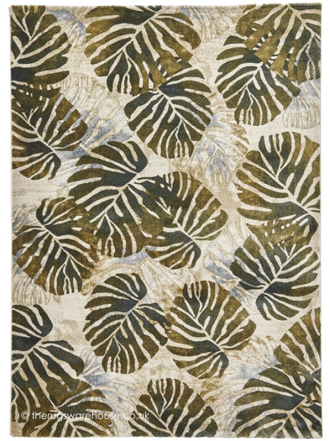 Tasmania Cream Green Rug - 4