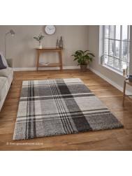 Telaxo Beige Black Rug - Thumbnail - 2