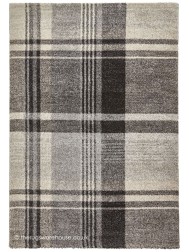 Telaxo Beige Black Rug - Thumbnail - 4