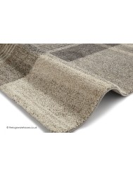 Telaxo Beige Grey Rug - Thumbnail - 3