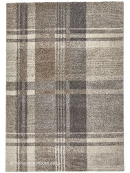 Telaxo Beige Grey Rug - Thumbnail - 4