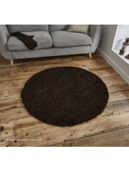 Vista Brown Circle Rug - Thumbnail - 2