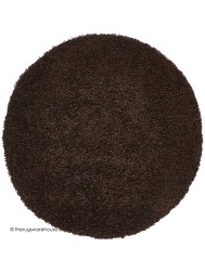 Vista Brown Circle Rug - Thumbnail - 4